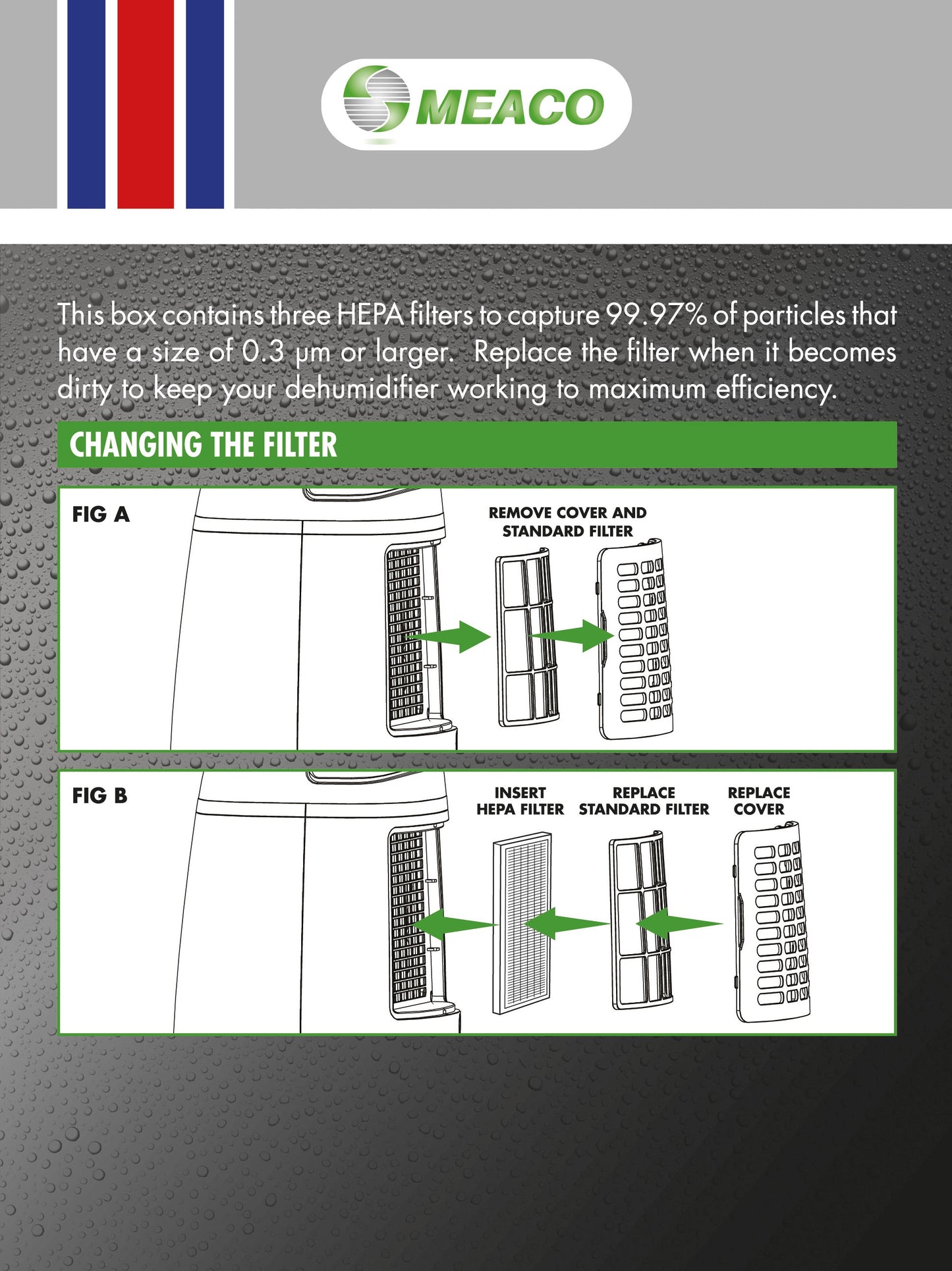 Meaco 12L Low Energy HEPA Filter Pack